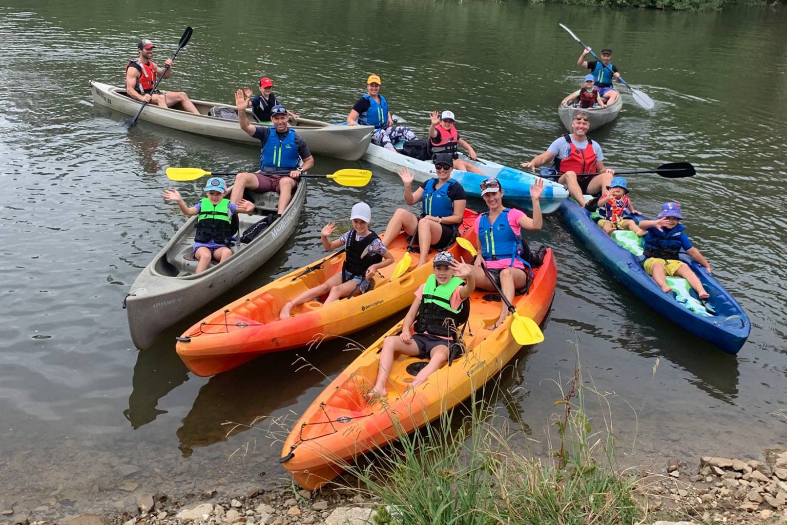 MultiDay Canoe Hire (66km 2 or 3 Days) Murray River Canoe Hire